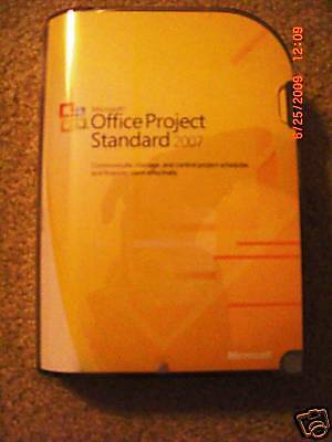 microsoft office project standard 2007
